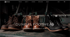 Desktop Screenshot of dundasfootwear.com